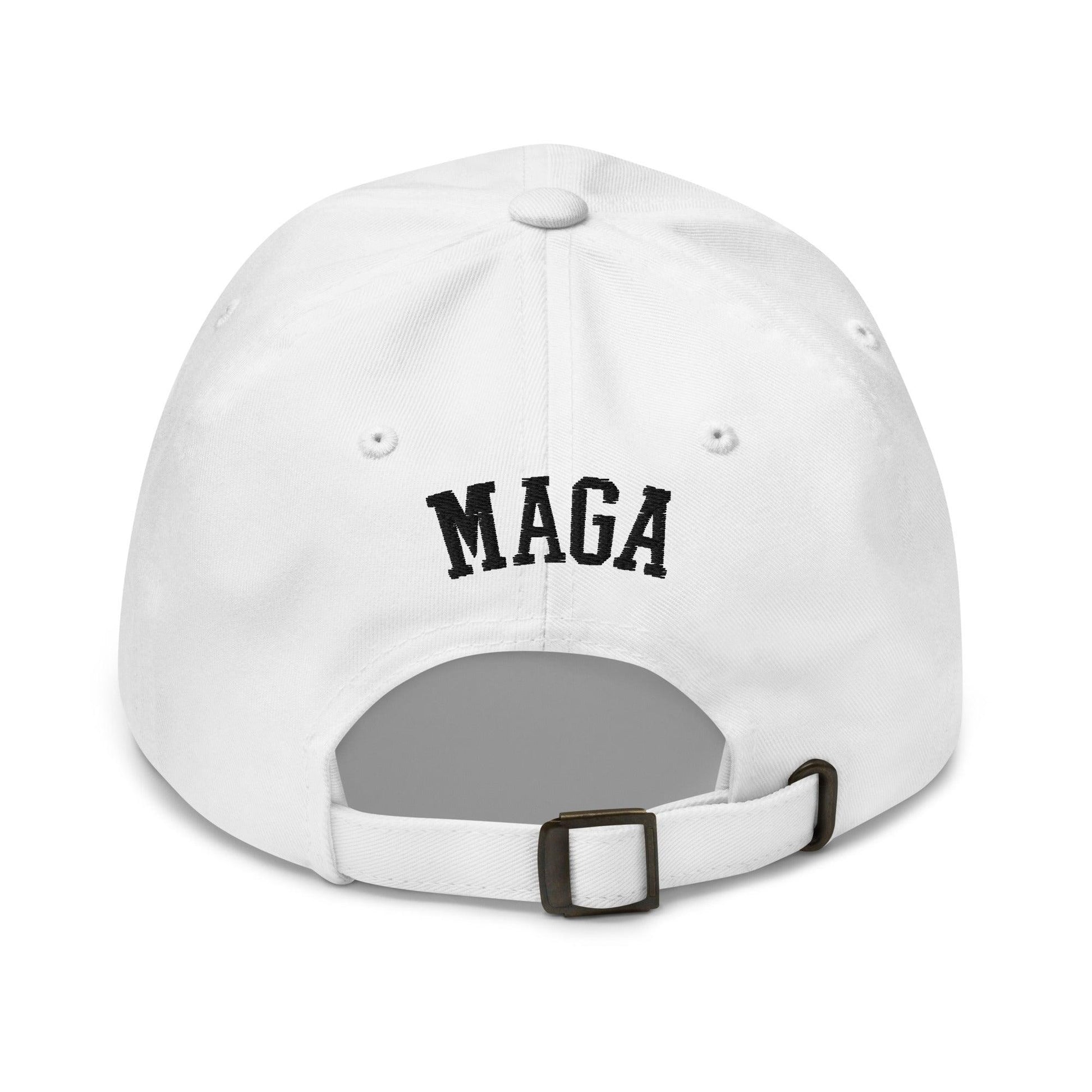 Make Us Great Again MAGA Skull Halloween Dad Hat - Headwear