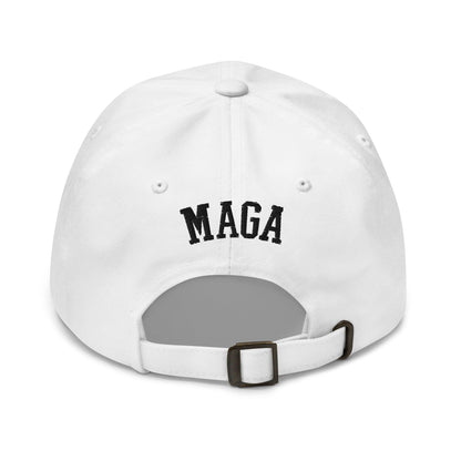 Make Us Great Again MAGA Skull Halloween Dad Hat - Headwear