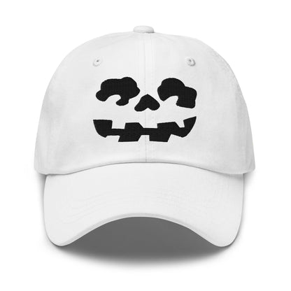 Make Us Great Again MAGA Skull Halloween Dad Hat - White / Ghost Face only - Headwear