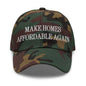 Make Homes Affordable Again Embroidered Dad Hat - Green Camo