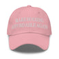Make Housing Affordable Again Embroidered Dad Hat - Pink