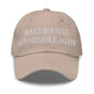 Make Housing Affordable Again Embroidered Dad Hat - Stone