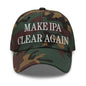 Make IPA Clear Again Embroidered Dad Hat - Green Camo