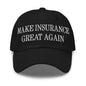 Make It Great Again Embroidered Dad Hat - Black