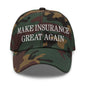 Make It Great Again Embroidered Dad Hat - Green Camo