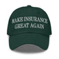 Make It Great Again Embroidered Dad Hat - Spruce
