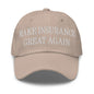 Make It Great Again Embroidered Dad Hat - Stone