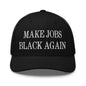 Make Jobs Black Again Embroidered Mesh Trucker Hat
