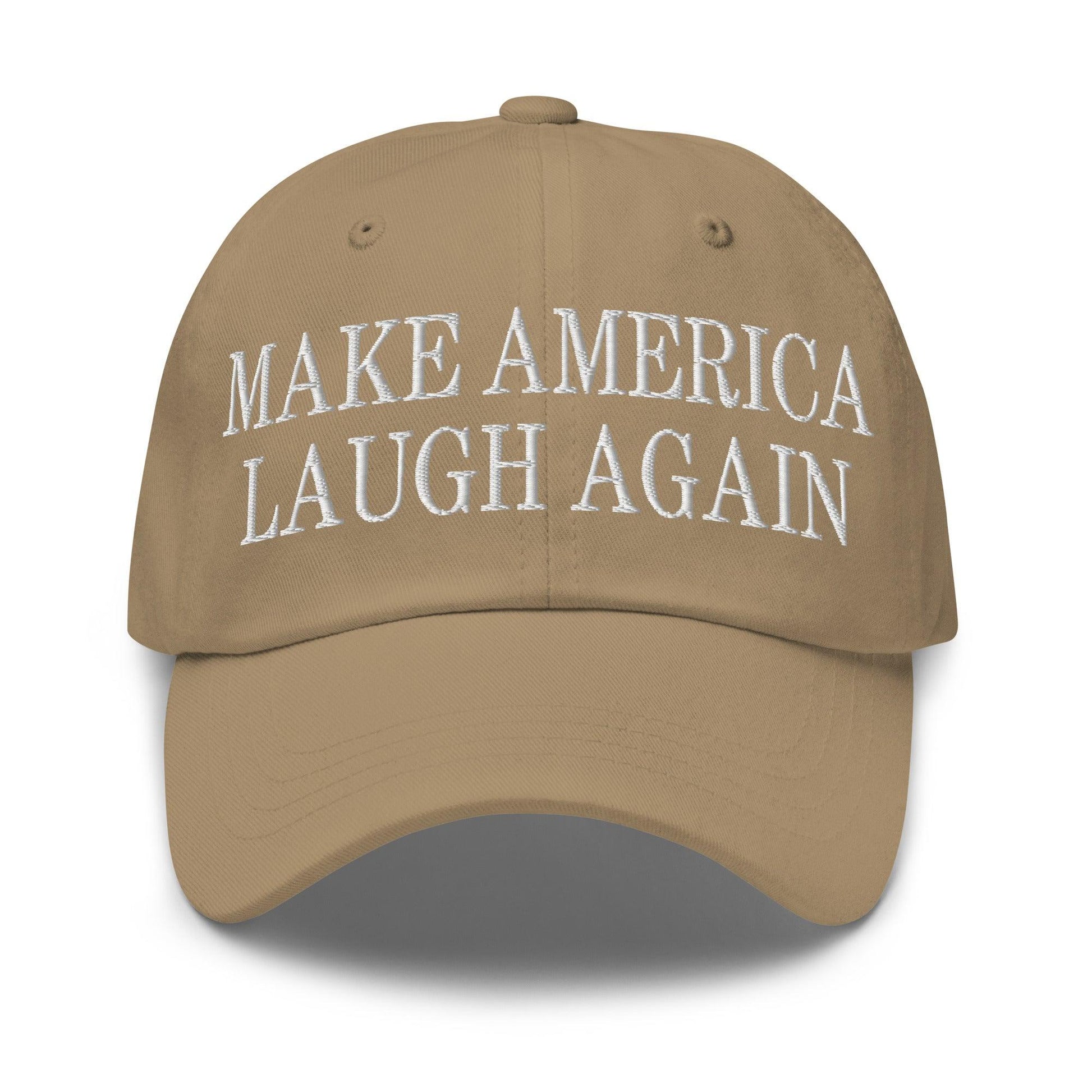 Make Us Laugh Again Dad Hat - Khaki