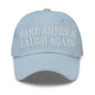 Make Us Laugh Again Dad Hat - Light Blue