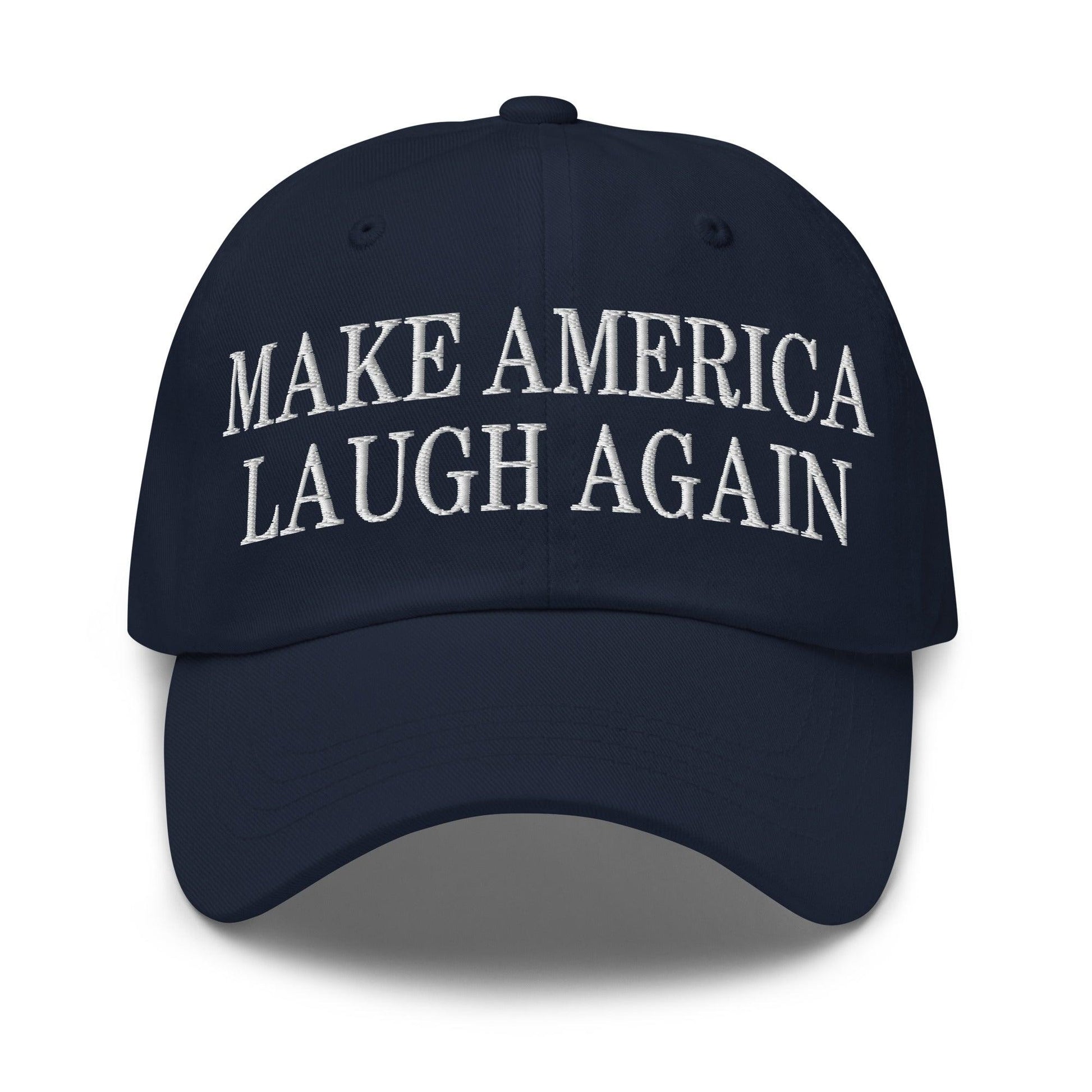 Make Us Laugh Again Dad Hat - Navy