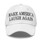 Make Us Laugh Again Dad Hat - White