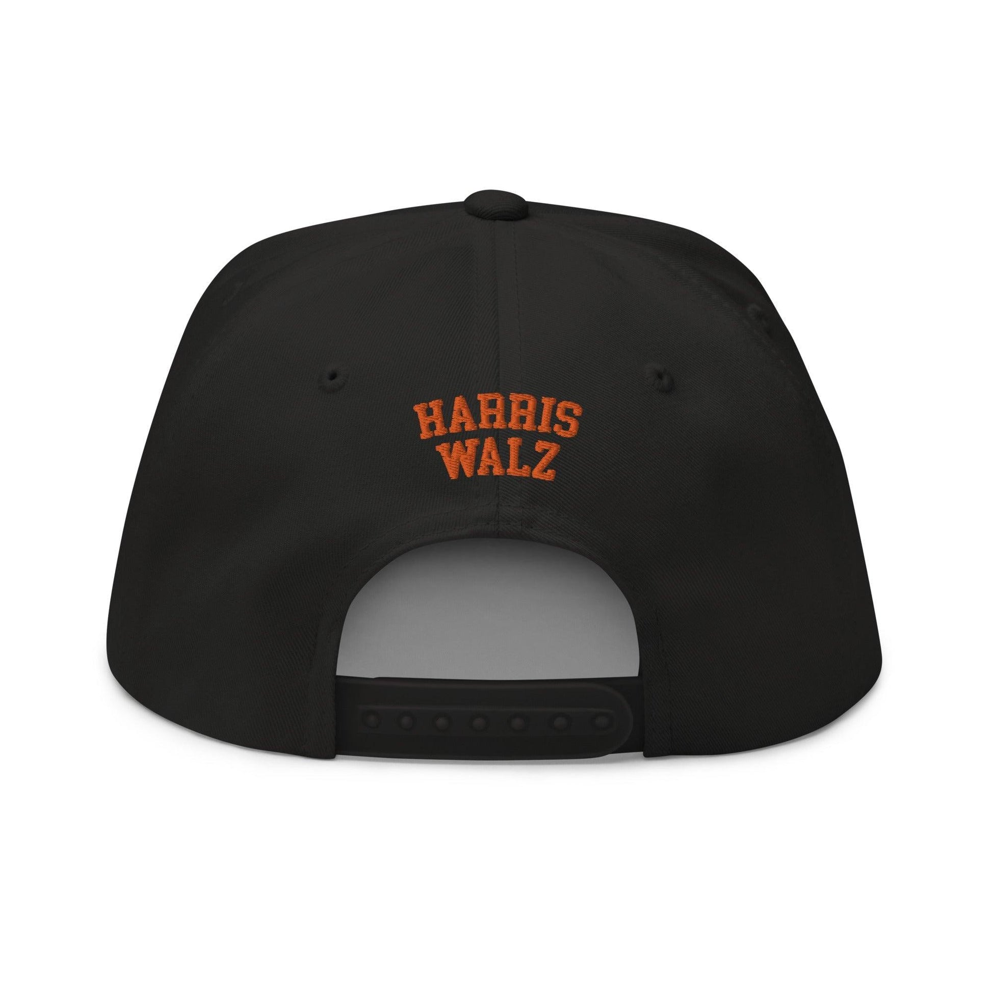 Make Us Laugh Again MALA Halloween Embroidered Flat Bill Brim 5 Panel Snapback Hat