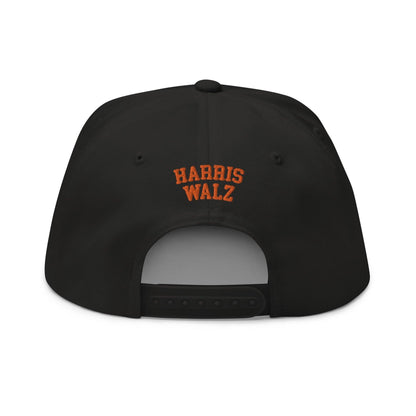 Make Us Laugh Again MALA Halloween Embroidered Flat Bill Brim 5 Panel Snapback Hat