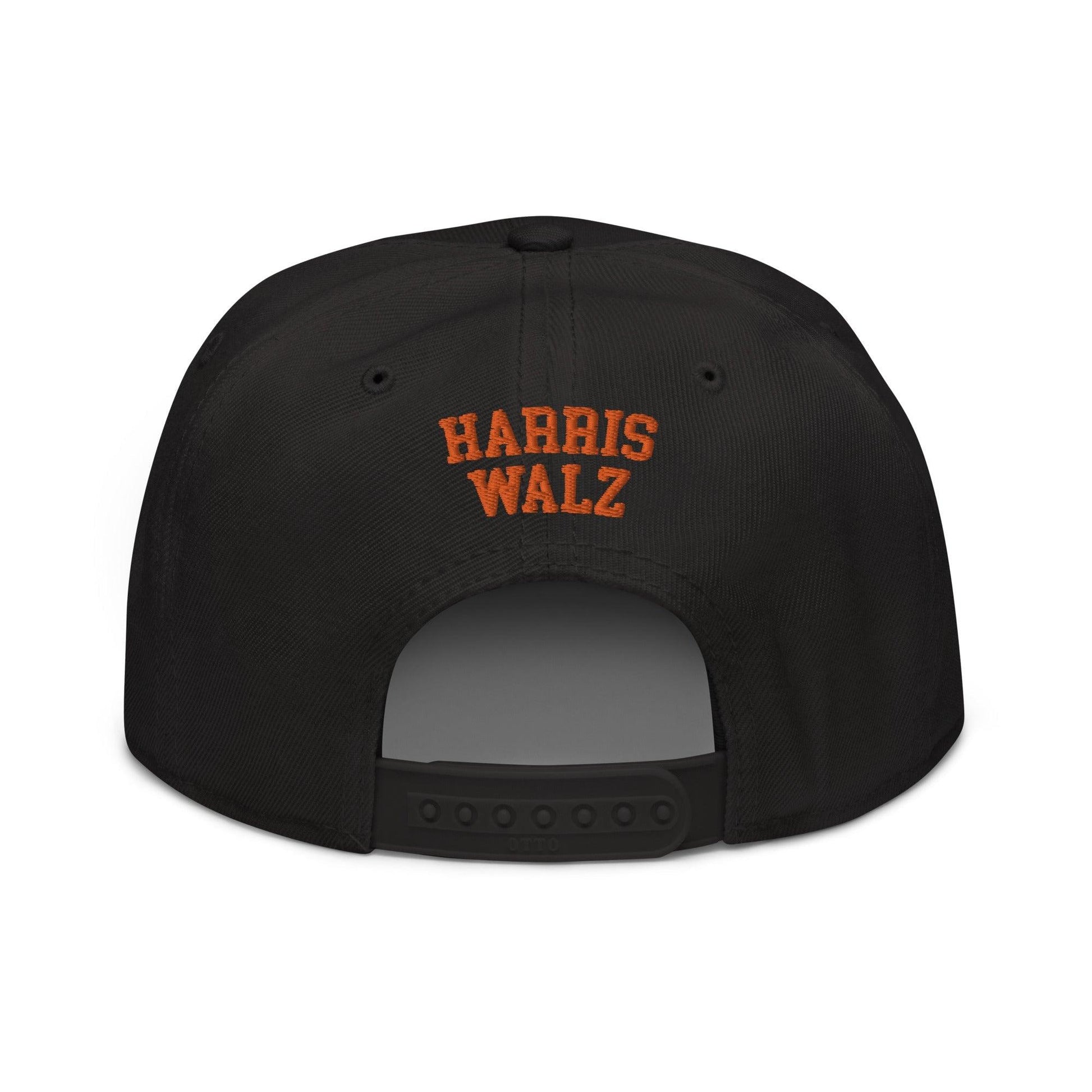 Make Us Laugh Again MALA Halloween Embroidered Flat Bill Brim High Crown Snapback Hat