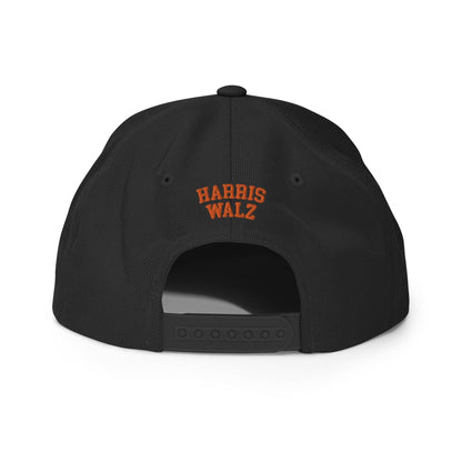 Make Us Laugh Again MALA Halloween Embroidered Flat Bill Brim Snapback Hat