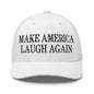 Make Us Laugh Again Mesh Trucker Hat - White
