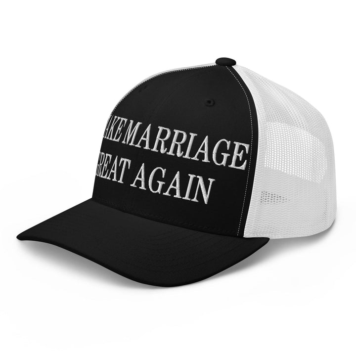 Make Marriage Great Again Embroidered Mesh Trucker Hat