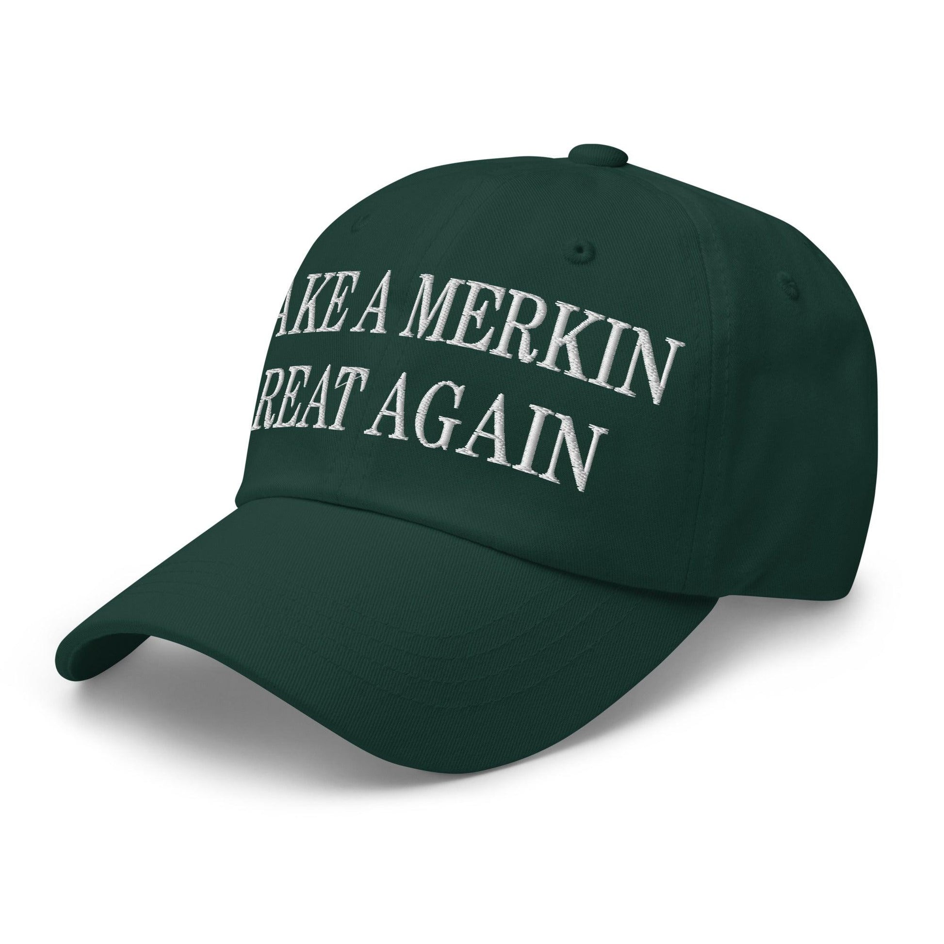 Make A Merkin Great Again Embroidered Dad Hat