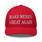 Make Mexico Great Again Embroidered Mesh Trucker Hat - Red