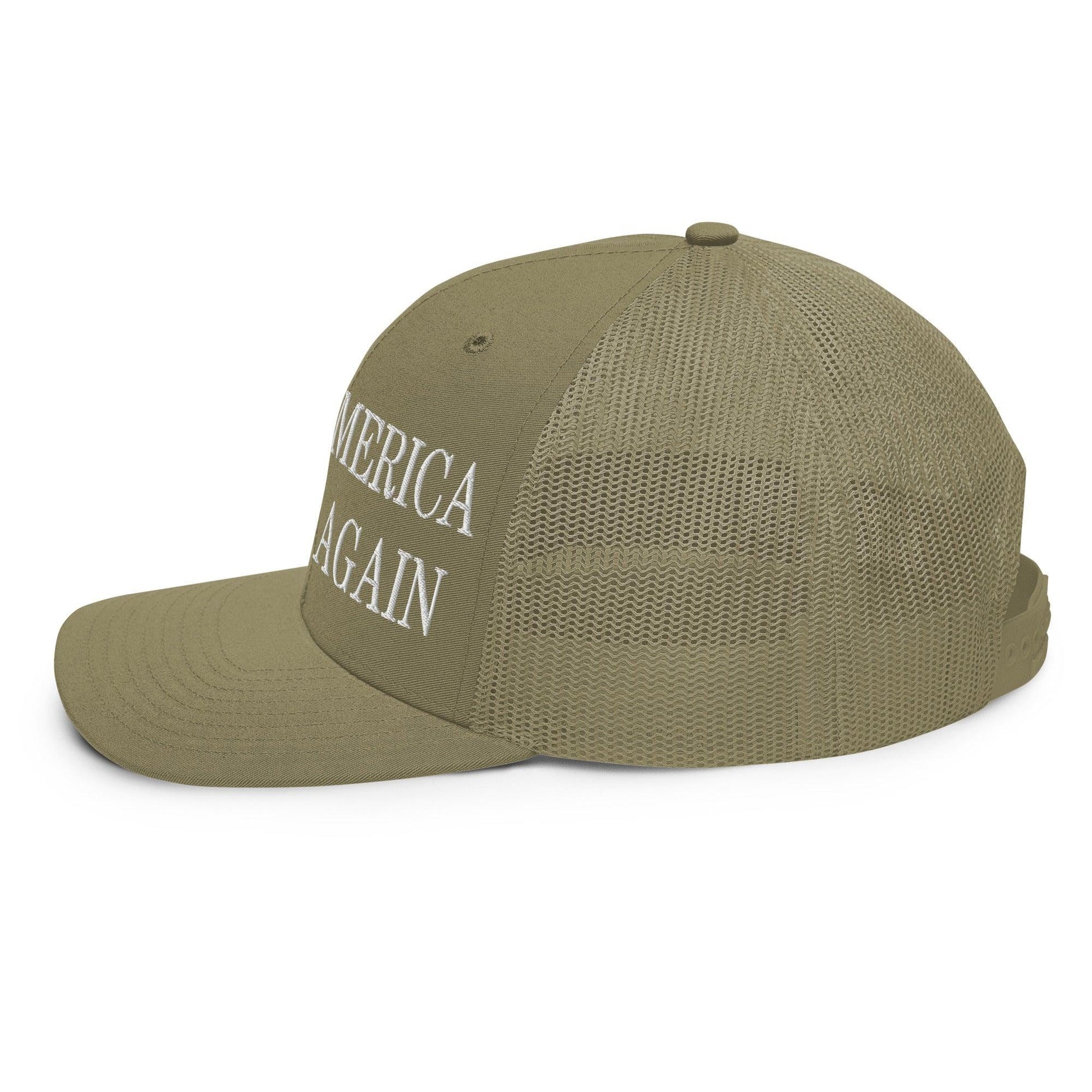 Make Us Native Again Embroidered Classic Mesh Trucker Hat