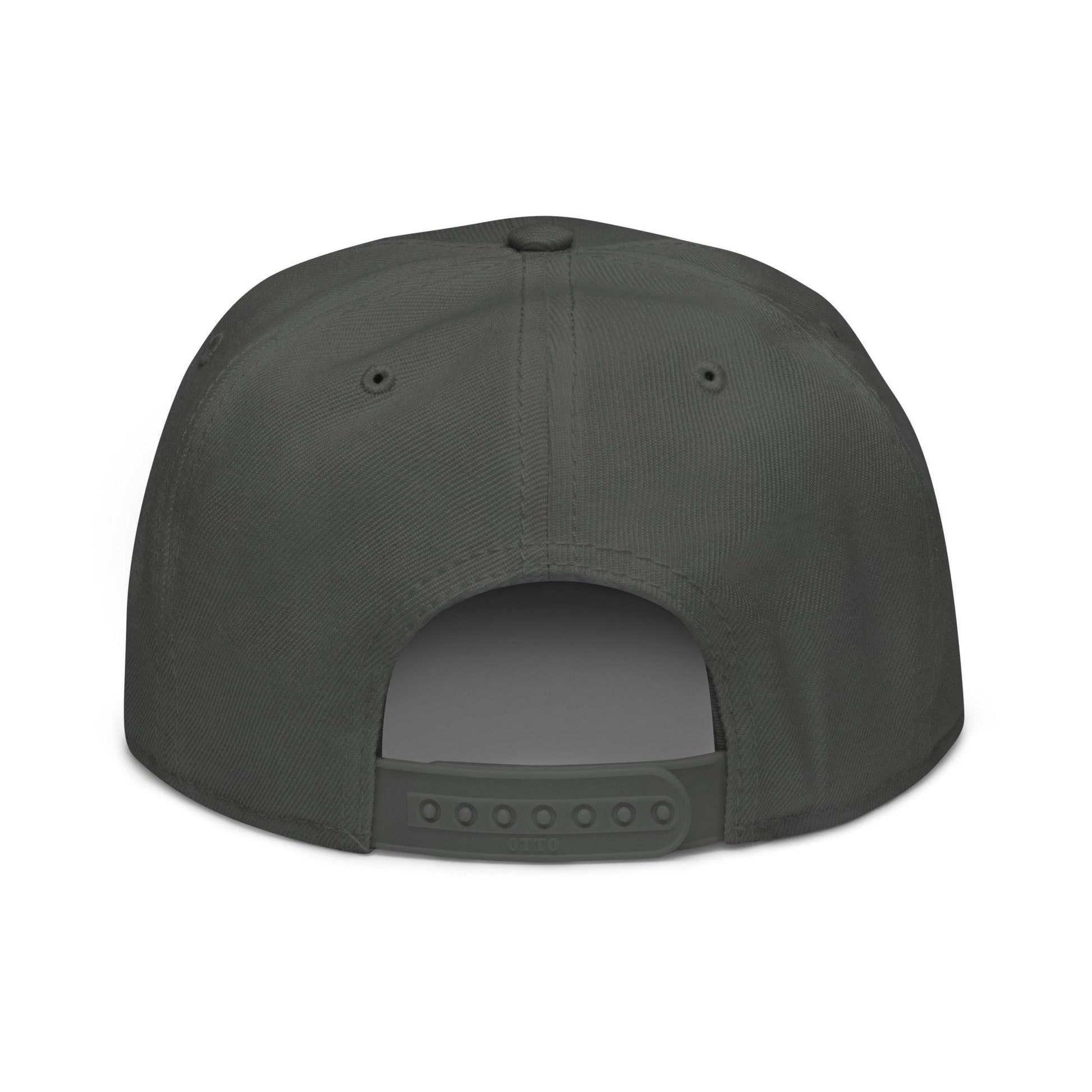 Make Us Native Again Embroidered Flat Brim Bill Snapback Hat