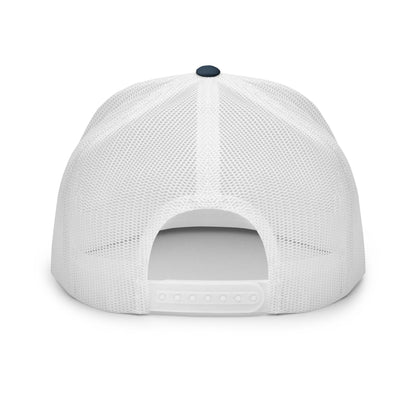 Make Us Native Again Embroidered Mesh Flat Bill Brim Trucker Hat