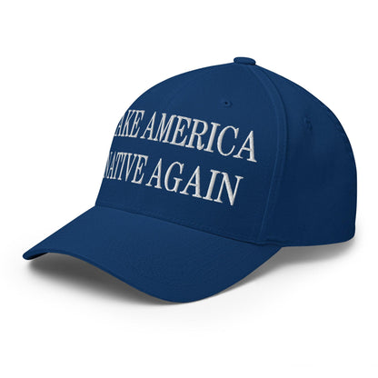 Make Us Native Again Embroidered Stretch Fit Baseball Hat