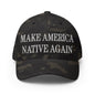Make Us Native Again Embroidered Stretch Fit Baseball Hat - Multicam Black / S/M