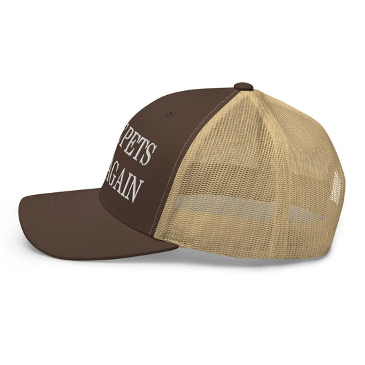 Make Pets Safe Again Embroidered Mesh Trucker Hat
