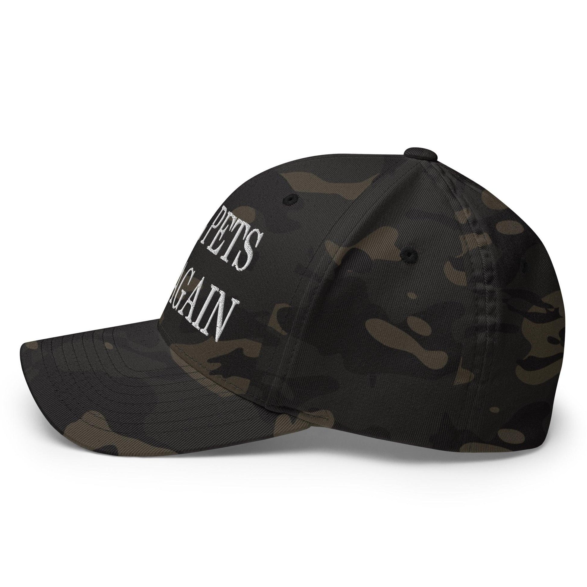 Make Pets Safe Again Embroidered Stretch Fit Baseball Hat
