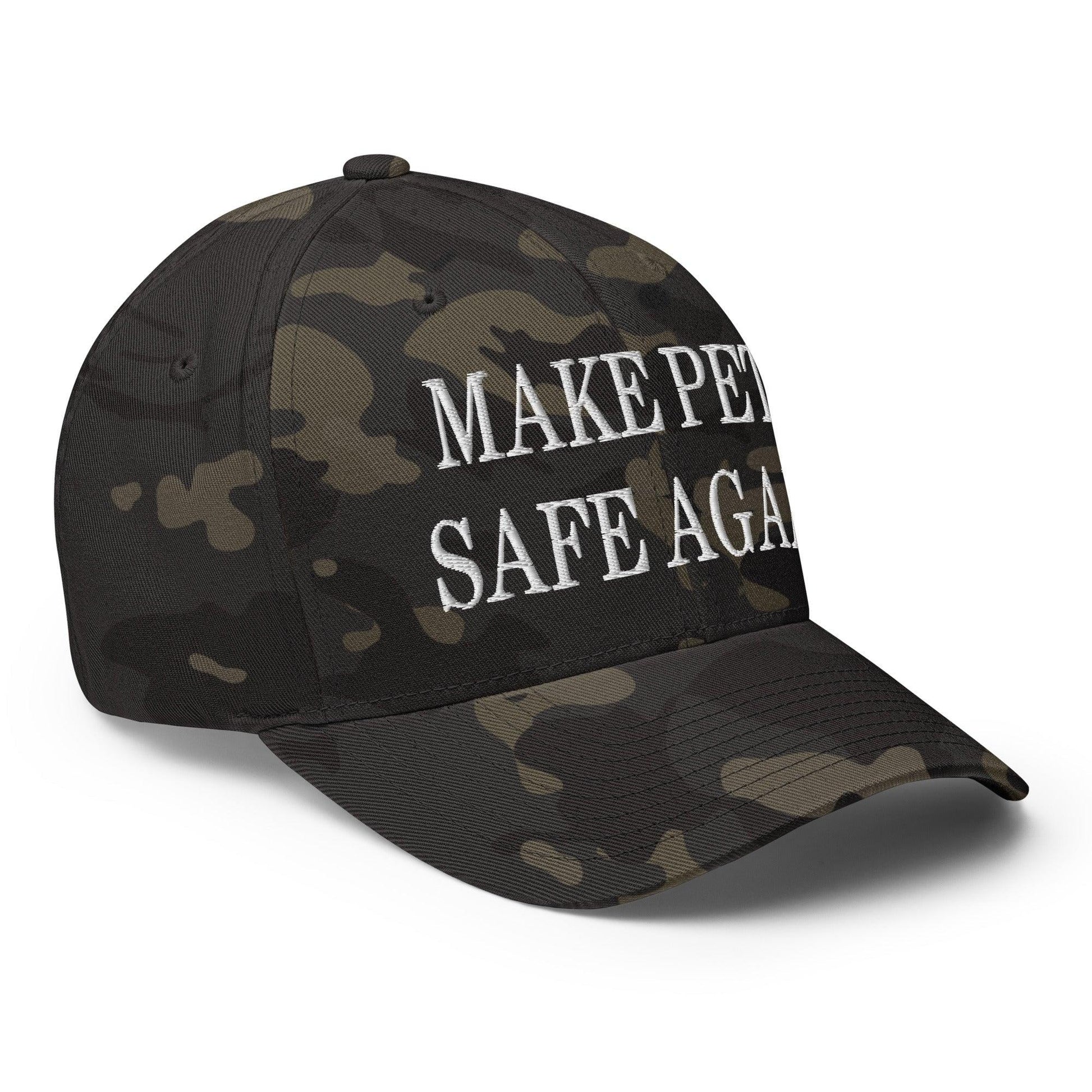 Make Pets Safe Again Embroidered Stretch Fit Baseball Hat