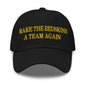 Make The Redskins a Team Again Embroidered Dad Hat - Black