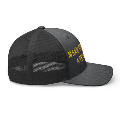 Make The Redskins a Team Again Embroidered Mesh Trucker Hat