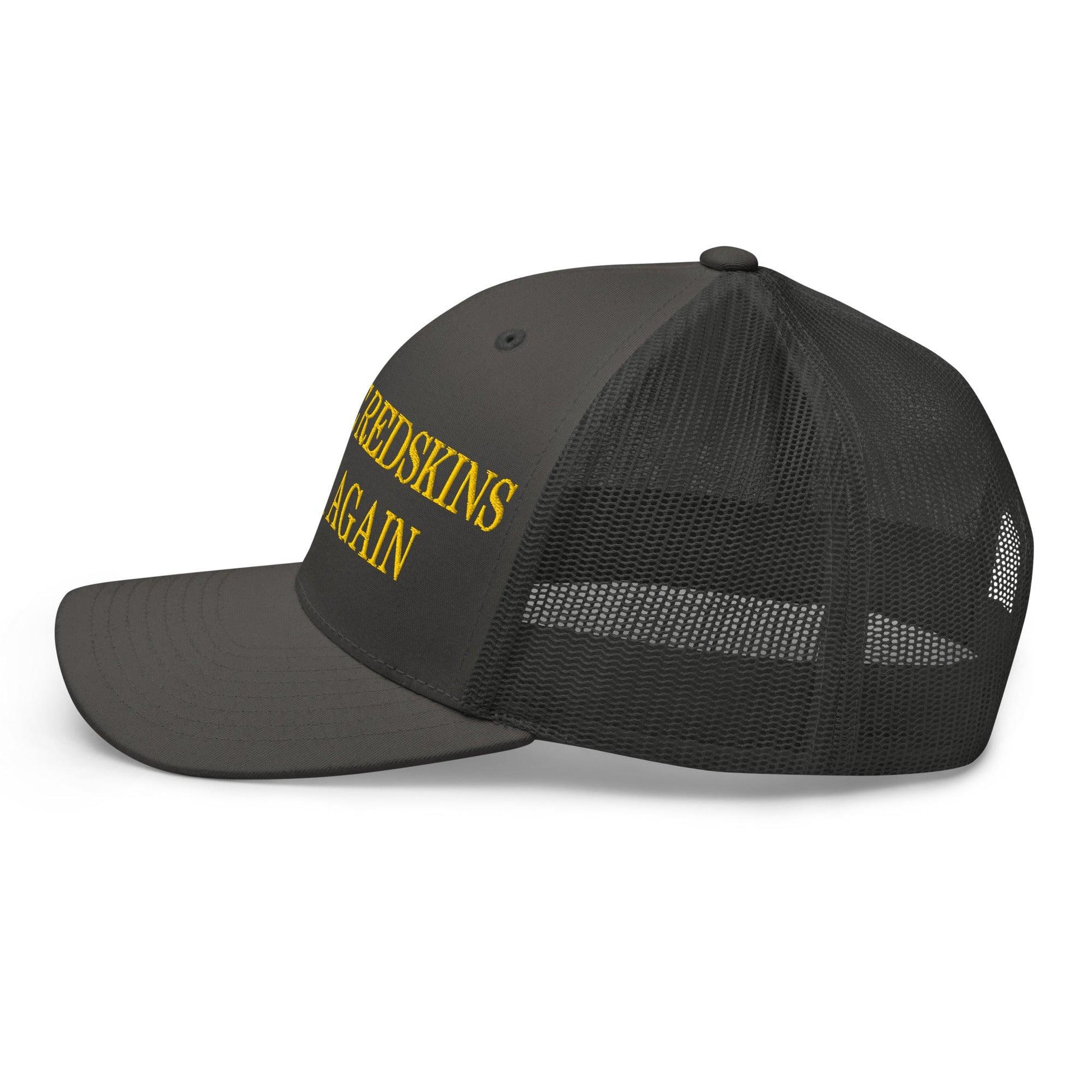 Make The Redskins a Team Again Embroidered Mesh Trucker Hat