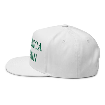 Make Us Slime Again Embroidered 5 Panel Flat Bill Brim Snapback Hat