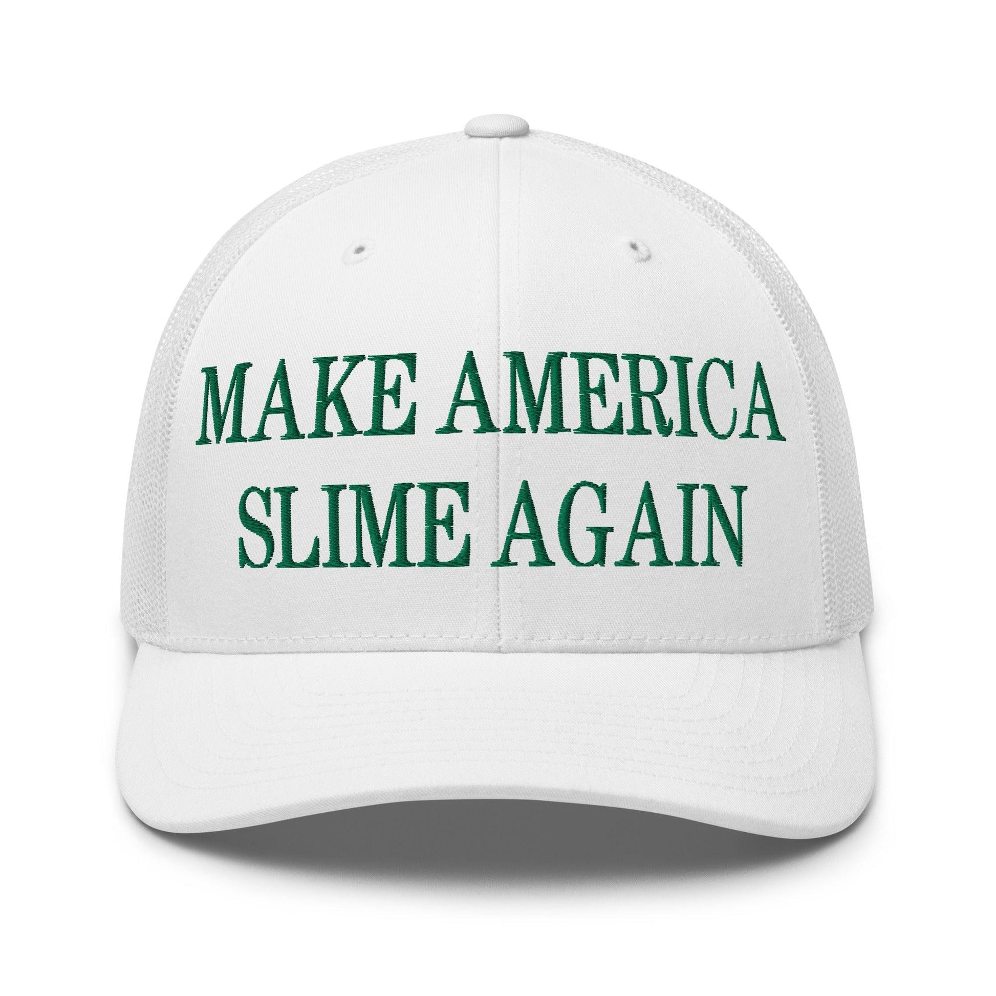 Make Us Slime Again Embroidered Mesh Trucker Hat