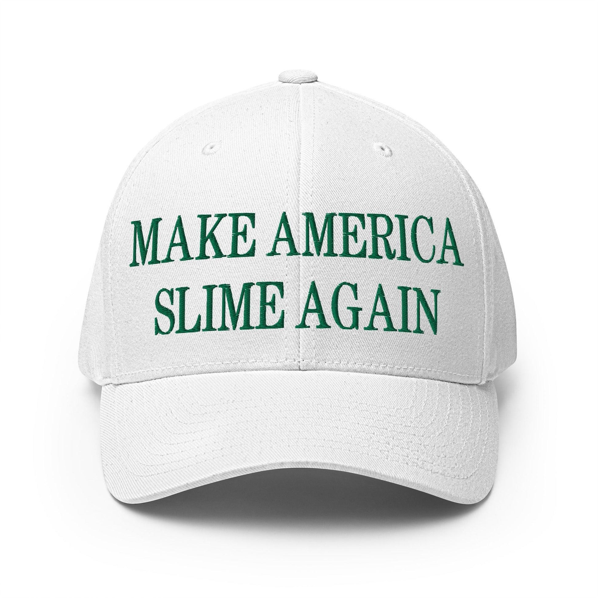 Make Us Slime Again Embroidered Stretch Fit Baseball Hat - S/M