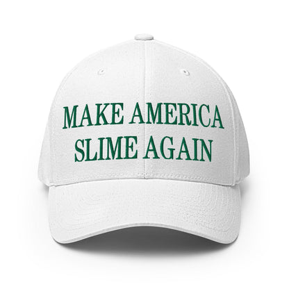 Make Us Slime Again Embroidered Stretch Fit Baseball Hat - S/M