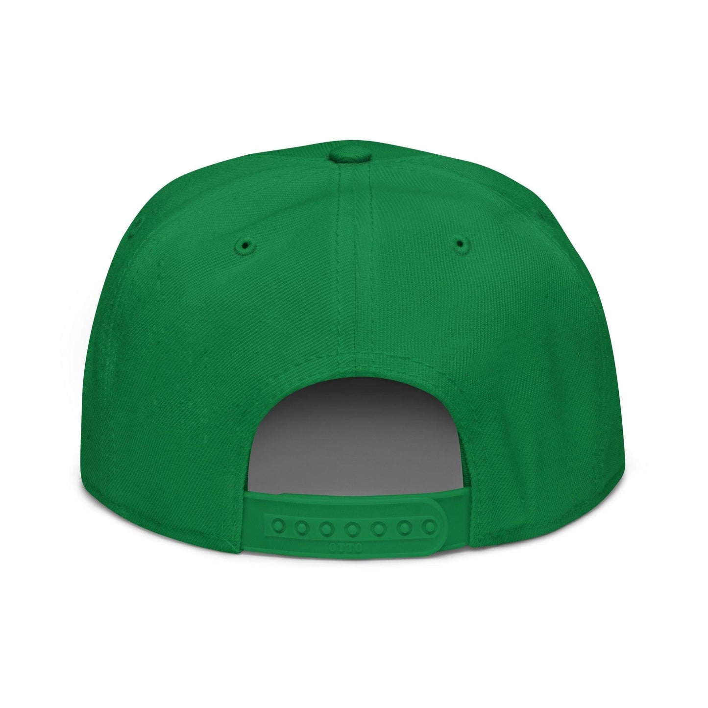 Make Solana Great Again Purple Pepe Embroidered Flat Bill Brim Snapback Hat