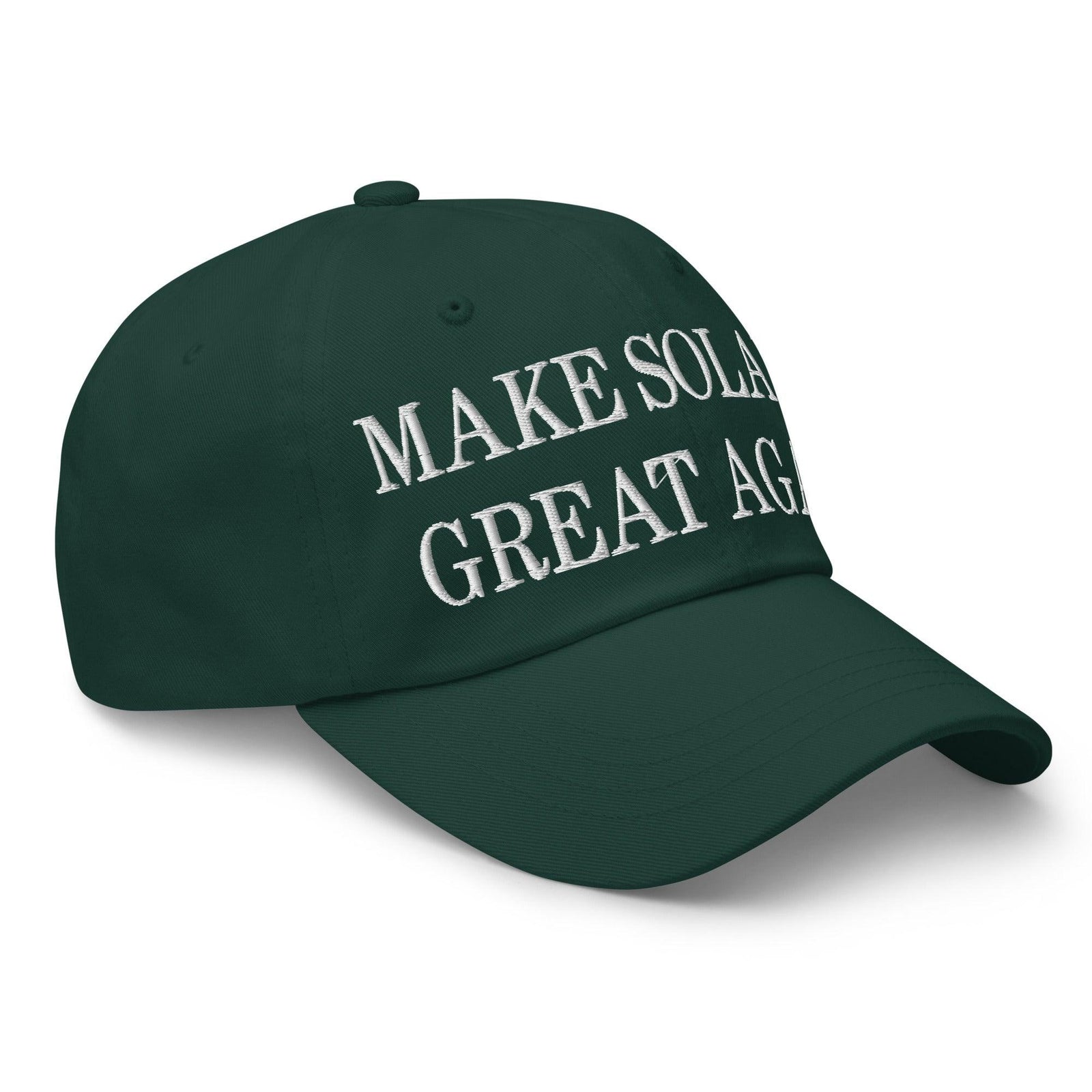 Make Solana Great Again $Trump Official Trump Meme Coin Embroidered Unstructured Dad Hat