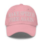 Make Speech Free Again Dad Hat - Pink - Headwear