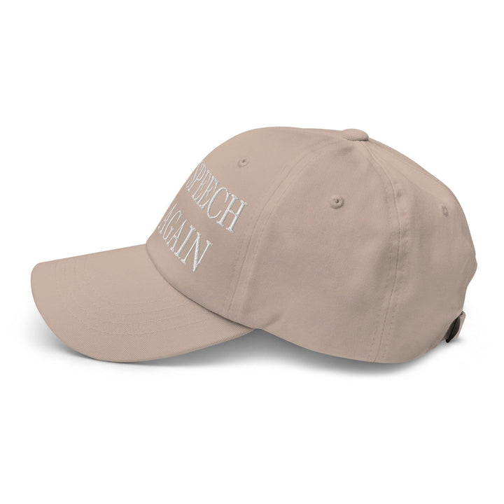 Make Speech Free Again Embroidered Dad Hat