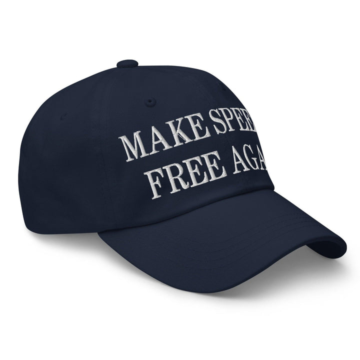 Make Speech Free Again Embroidered Dad Hat