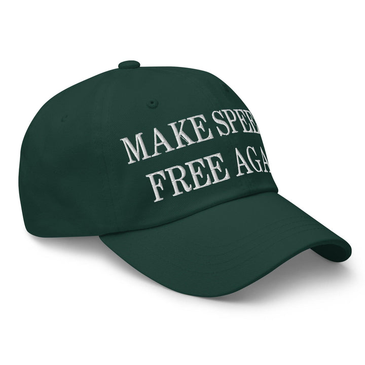 Make Speech Free Again Embroidered Dad Hat