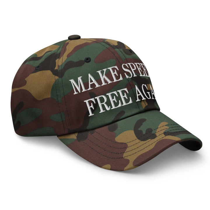Make Speech Free Again Embroidered Dad Hat