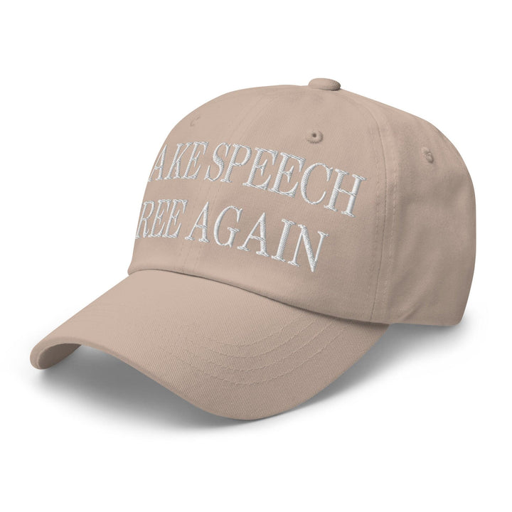 Make Speech Free Again Embroidered Dad Hat