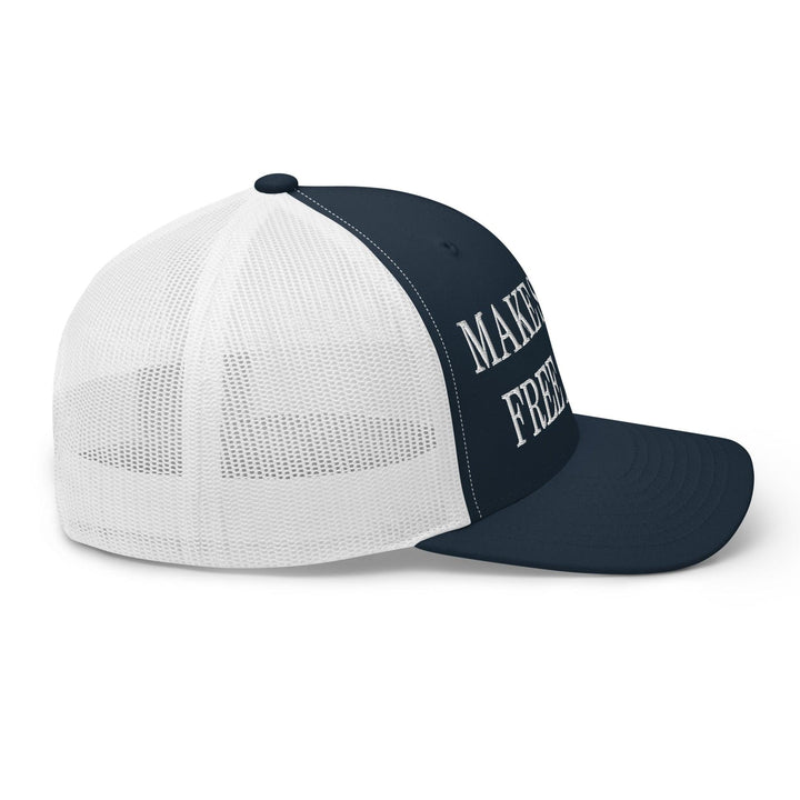 Make Speech Free Again Embroidered Mesh Trucker Hat