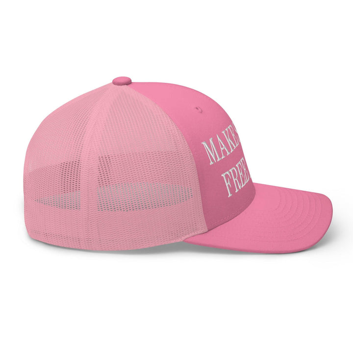 Make Speech Free Again Embroidered Mesh Trucker Hat