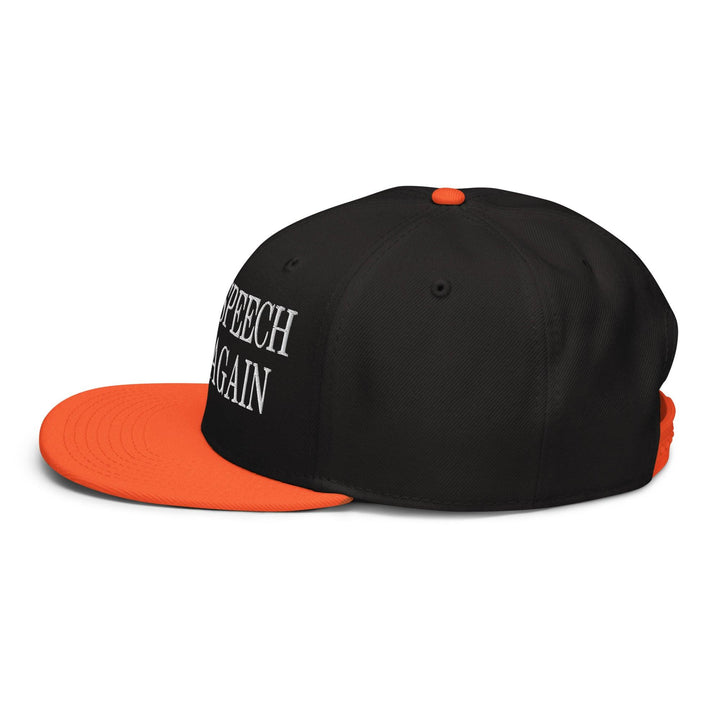 Make Speech Free Again High Crown Snapback Hat